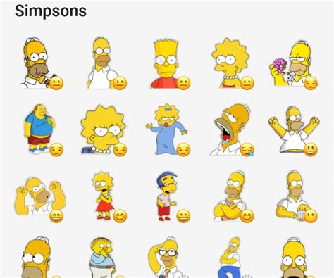 Pack De Stickers Para Telegram The Simpsons Personajes De Los The The Best Porn Website