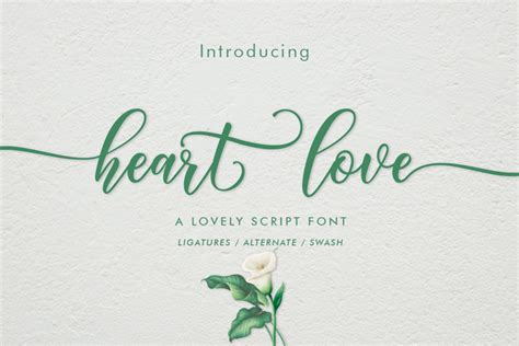 Heart Love Font Amarlettering Fontspace