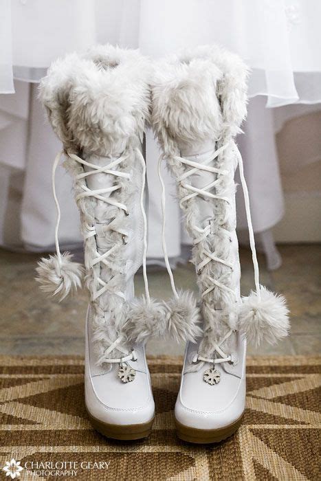 Furry Winter White Grey Boots Sole Obsession Pinterest