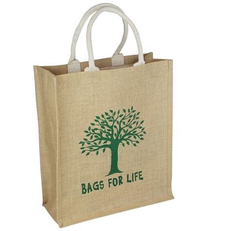 Printed Jute Bags Large Natural Bags Precious Packaging