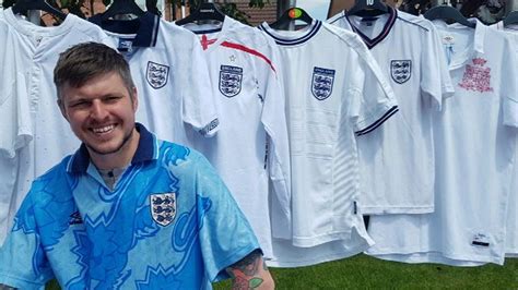 Euro 2020 England Fan Picks Lucky Shirt From 367 Strip Collection