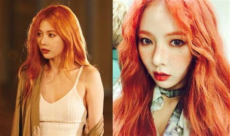 26 K Pop Idols Who Rocked Orange Hair What The Kpop
