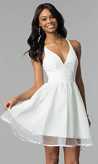 Party With White Graduation Dresses