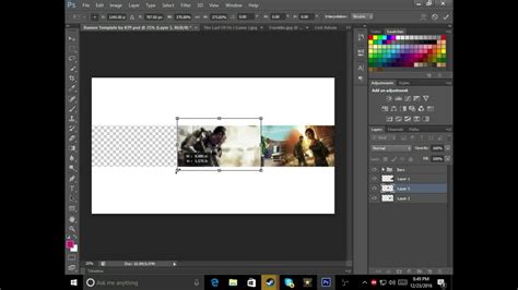 How To Make A Youtube Banner Photoshop Cs6 Youtube