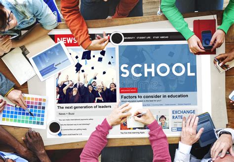 School Education Learning Studying Wisdom Knowledge Concept Stock Photo