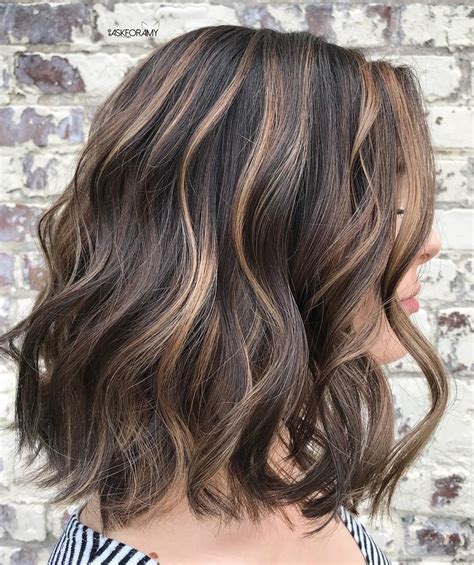 20 edgy ways to jazz up your short hair with highlights. 50 Dark Brown Hair with Highlights Ideas for 2021 - Hair ...