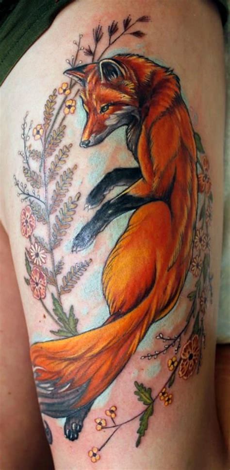 45 Fox Tattoos Eye Catching And Unique Designs