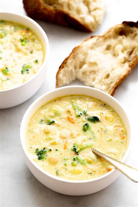 The Best Broccoli Cauliflower Cheese Soup Modern Minimalism