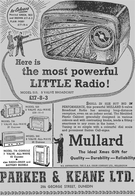 The Nz Vintage Radio Project Mullard Model 776 1946