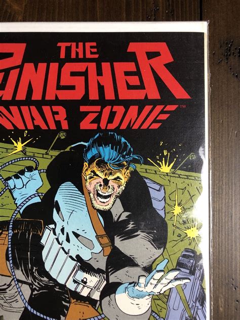 The Punisher War Zone 1 And 2 Marvel Comics Marapr 1992 Romita Jr Art