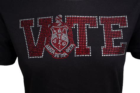 Delta Sigma Theta Bling Vote T Shirt