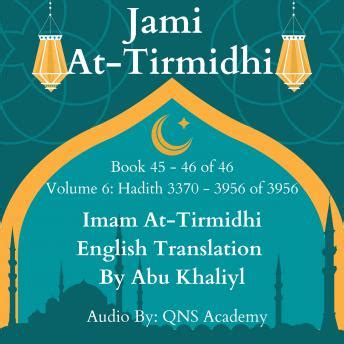 Jami At Tirmidhi English Translation Book Volume Hadith