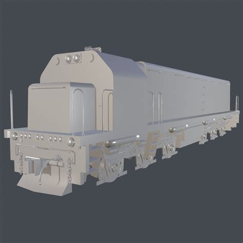 3d Model Cc 201 Locomotive Vr Ar Low Poly Cgtrader