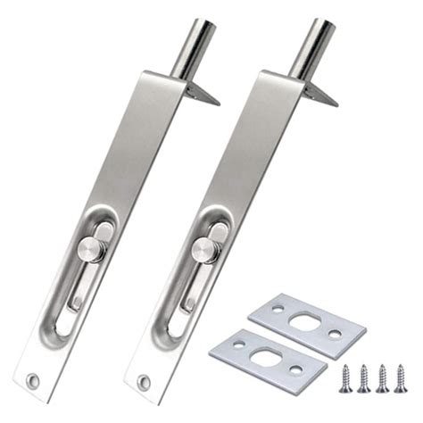 Buy 2 Pack 4 Inch Door Bolt Flush Stainless Steel Security French Door