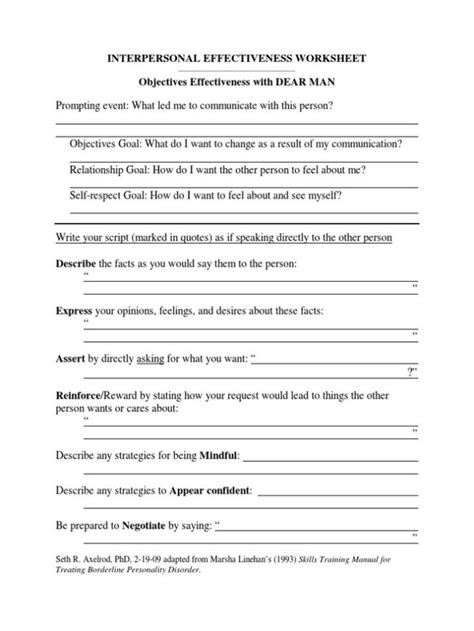 How To Learn Dbt Skills Dbt Worksheets