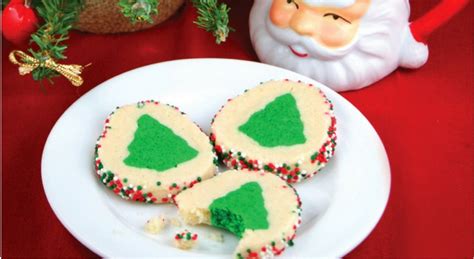 christmas tree slice n bake cookies 100 days of homemade holiday inpsiration hoosier homemade
