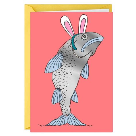 Easter Cod Fish Funny Easter Card Easter Humor Funny Easter Cards