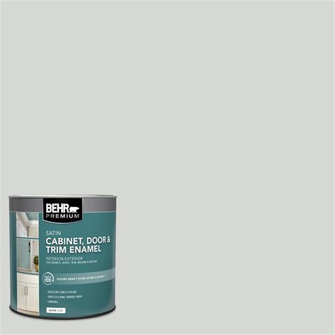 BEHR PREMIUM Qt PPU Misty Coast Satin Enamel Interior Exterior