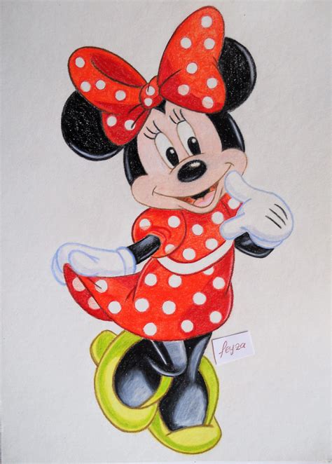 Minnie Mouse Prismacolor Premier Colored Pencils Disney Art