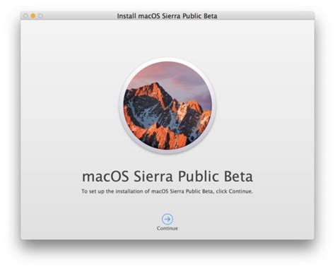 Download And Install Macos Sierra Public Beta Right Now