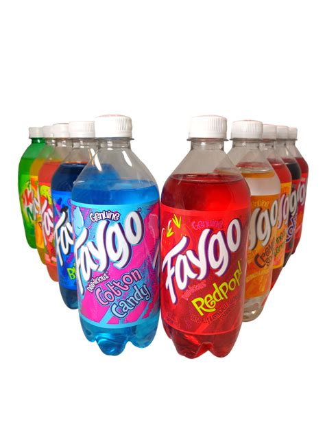 Fresh 20oz Faygo Soda Variety 10 Pack Soda Emporium