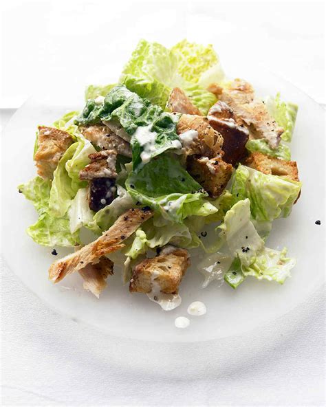 Chicken Caesar Salad Recipe And Video Martha Stewart