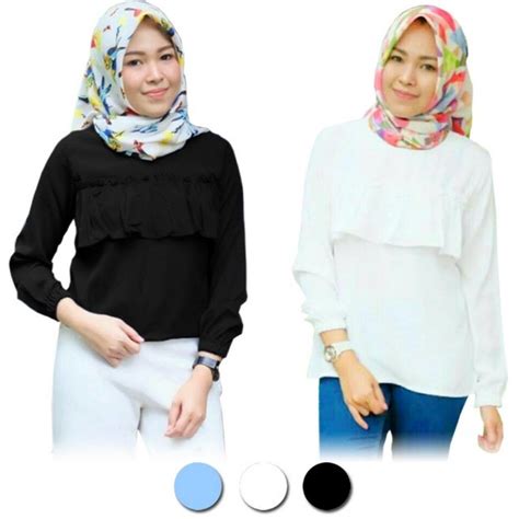 Model terbaru baju modis wanita dan pria online tahun 2020 (gamis, atasan, lebaran, batik, gaun muslimah dll). Model Baju Wanita Lengan Panjang Terbaru / Daftar Harga ...