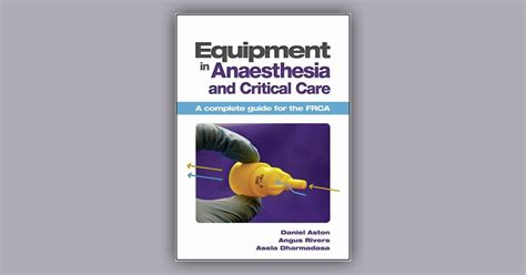 Equipment In Anaesthesia And Critical Care Price Comparison On Booko