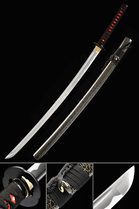 Handmade Carbon Steel Real Japanese Samurai Swords Katana With Green