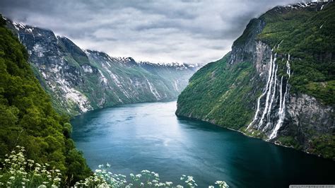 Free Photo Landscape In Norway Norge Stone Spring