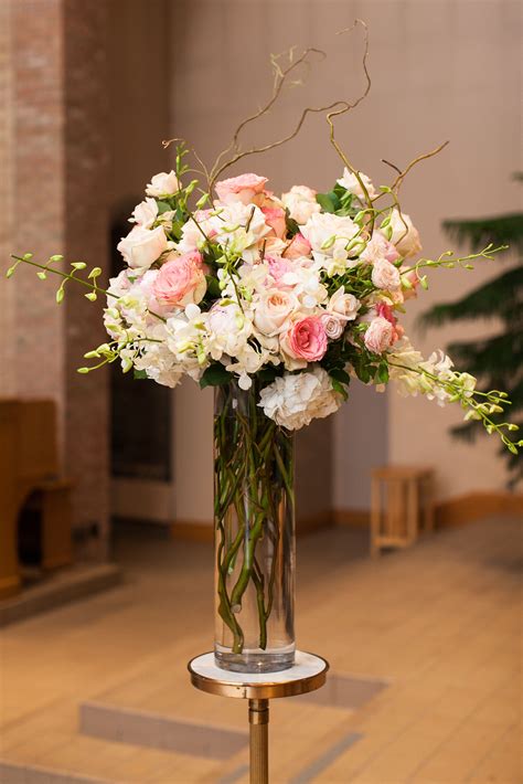 Ceremony Altar Arrangement Romantic Wedding Floral By Bel Fiore A