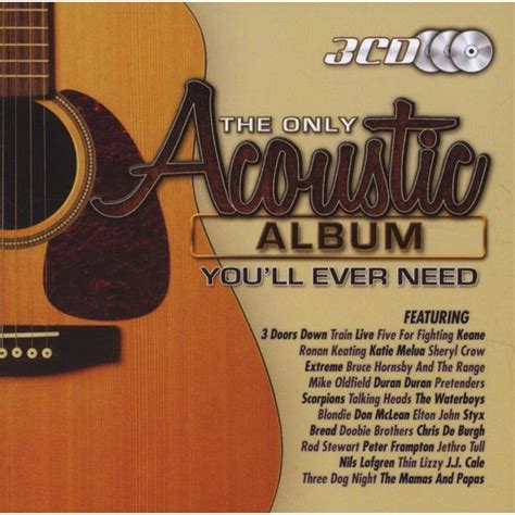 The Only Acoustic Album Youll Ever Need Cd Various Artists Music