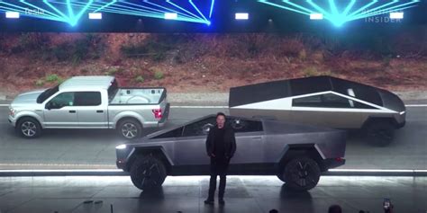 Elon Musk Reveals Teslas Cybertruck A Bulletproof Electric Pickup