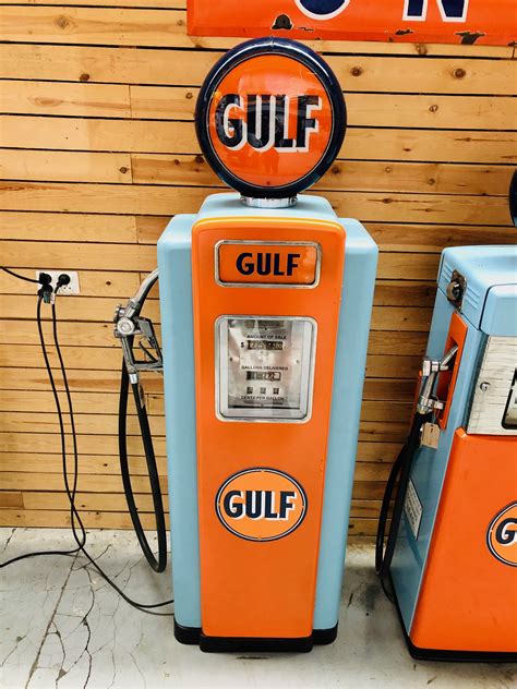 Gulf Wayne 70 Restored Gas Pump From 1947 Stefvintagestore