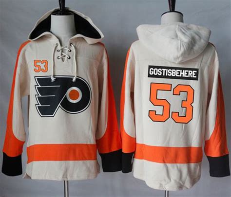 He is expected to return to play in approximately three weeks. Flyers #53 Shayne Gostisbehere Cream Sawyer Hooded ...