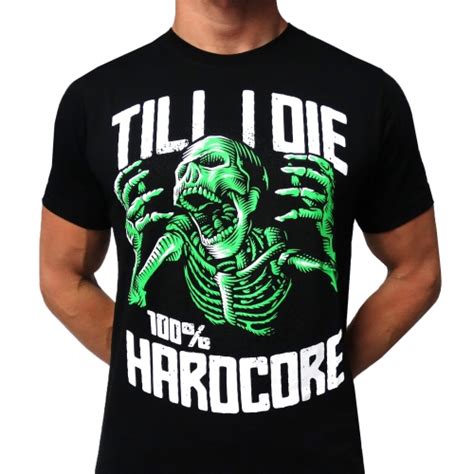 100 Hardcore T Shirt Deadly Scream Green 305324400 Shortsleeve Rigeshop