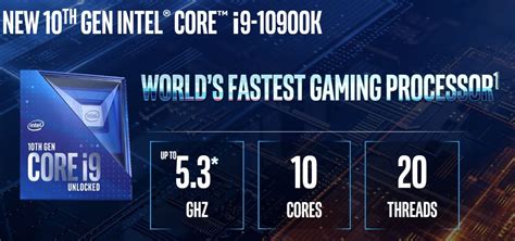 Intels Comet Lake S Desktop Series Now Official I9 10900k Dubbed