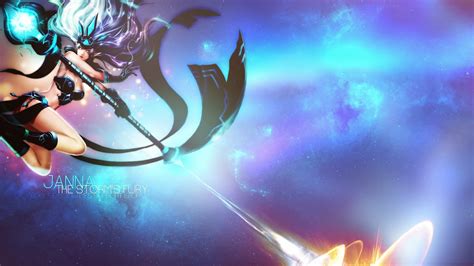 Janna League Of Legends Wallpaper Janna Desktop Wallpaper