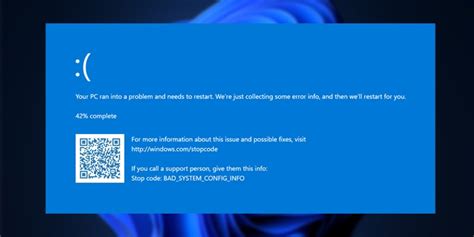 How To Fix “bad System Config Info” Error On Windows Tech News Today