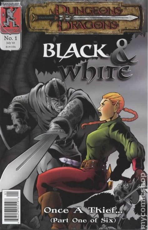 Dungeons And Dragons Black And White 2002 Comic Books