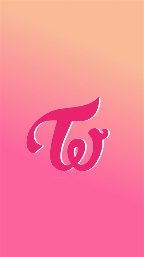 Twice Logo Lockscreen Kpop Drawings Kpop Wallpaper Art Logo