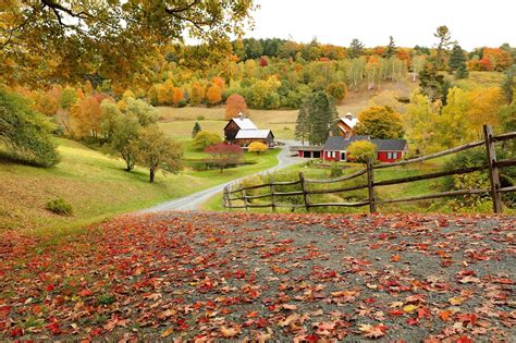 Autumn Sleepy Hollow Farm Woodstock Vermont Pics