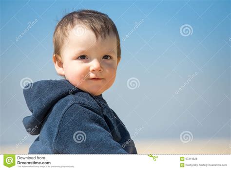 Little Boy Walks On The Beach Stock Photo Image Of Beach Child 67344528