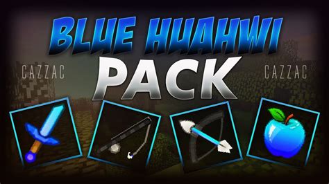 Minecraft Pvp Texture Pack Blue Huahwi Edit 64x Funnydogtv