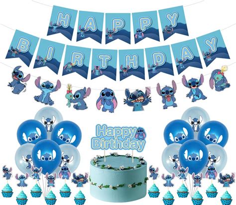 Buy Lilo And Stitch Birthday Party Decoration Stitch Birthday Banner