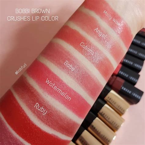 Bobbi Brown Thailand On Twitter Crushed Lip Color Vs Luxe Lip Color