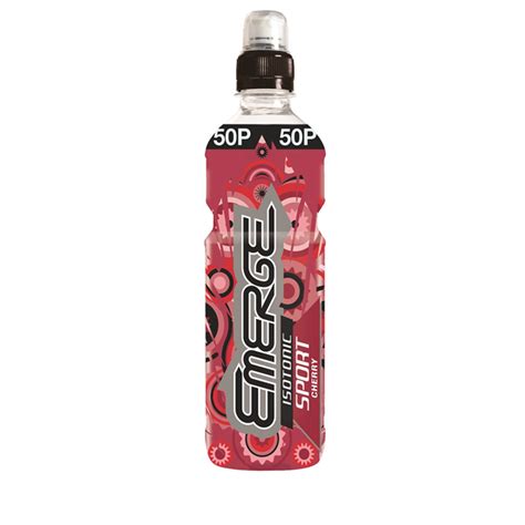 Emerge Sports Drink Cherry 500ml 50p 12 Pack