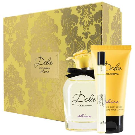 Buy Dolce And Gabbana Dolce Shine Eau De Parfum 75ml 3 Piece Set Online