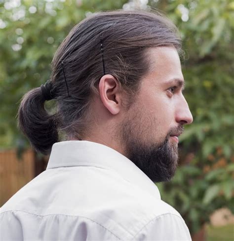 Update Mens Hairstyles Short Ponytail In Eteachers
