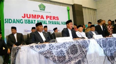 Isbat awal syawal digelar 22 mei 2020. Hasil Sidang Isbat, Kemenag Tetapkan Idul Fitri Ahad Besok ...